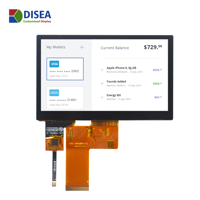 DISEA 5 inch touch screen photo 1.1