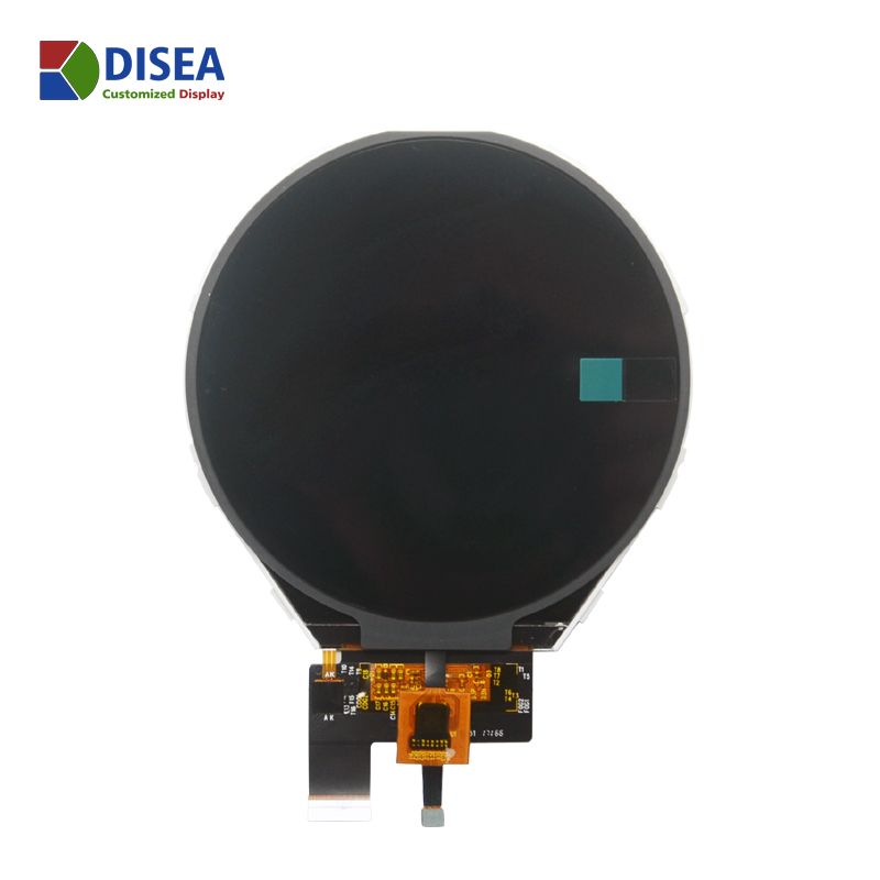 3.4 inch round shape lcd display 1