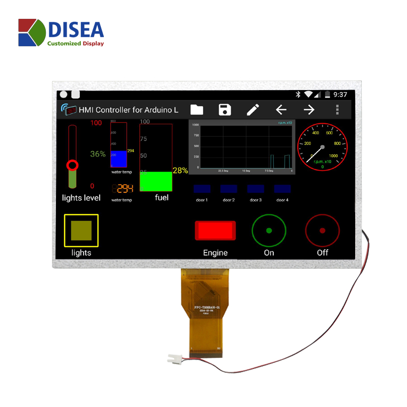 10.1 inch High Brightness TFT LCD Module